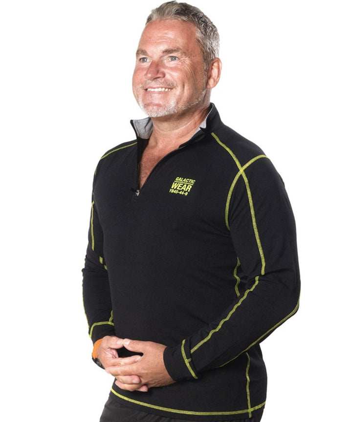 Men's "Galactic Space" Zip Top