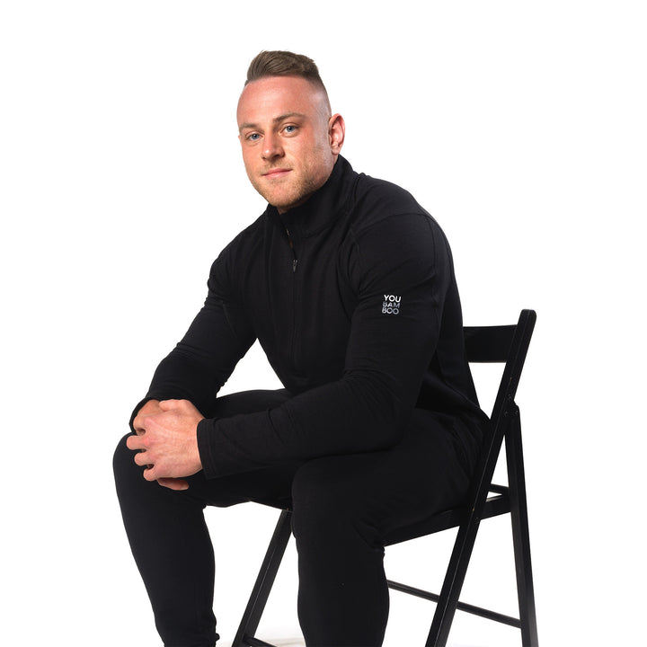 Thermo Fleece Quarter Zip Arm Logo