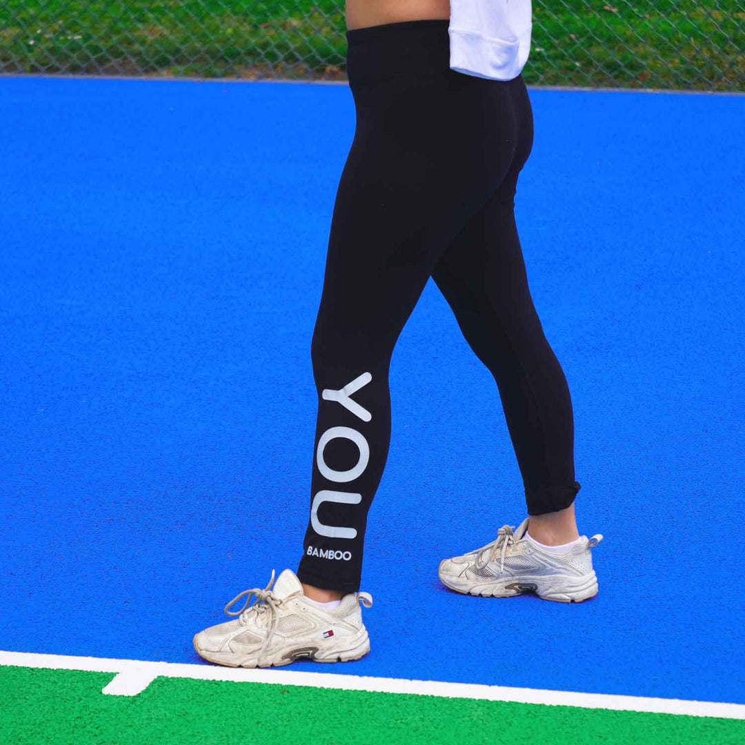 Moso Stretch 7/8 Leggings YouBamboo Leg Logo