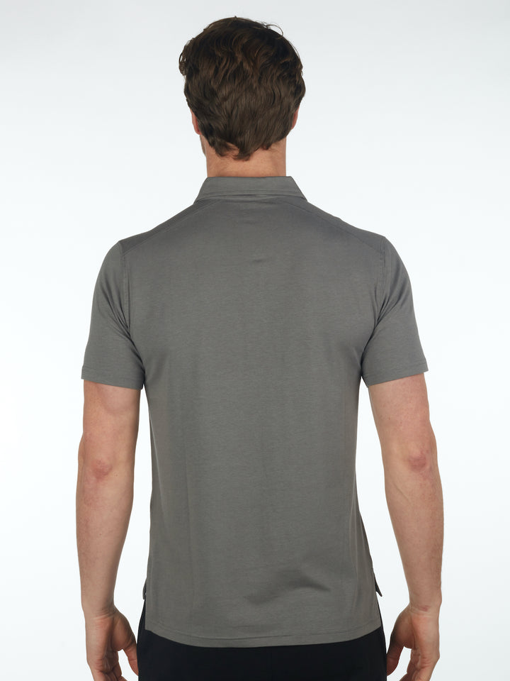 Grey Polo T-shirt