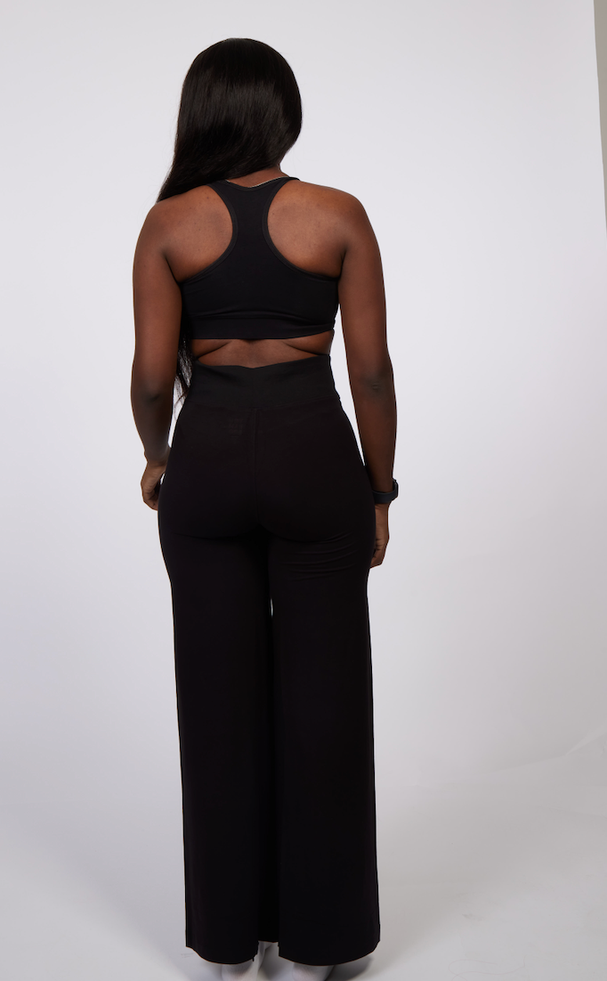 Ladies Moso-Stretch Wideleg Trousers