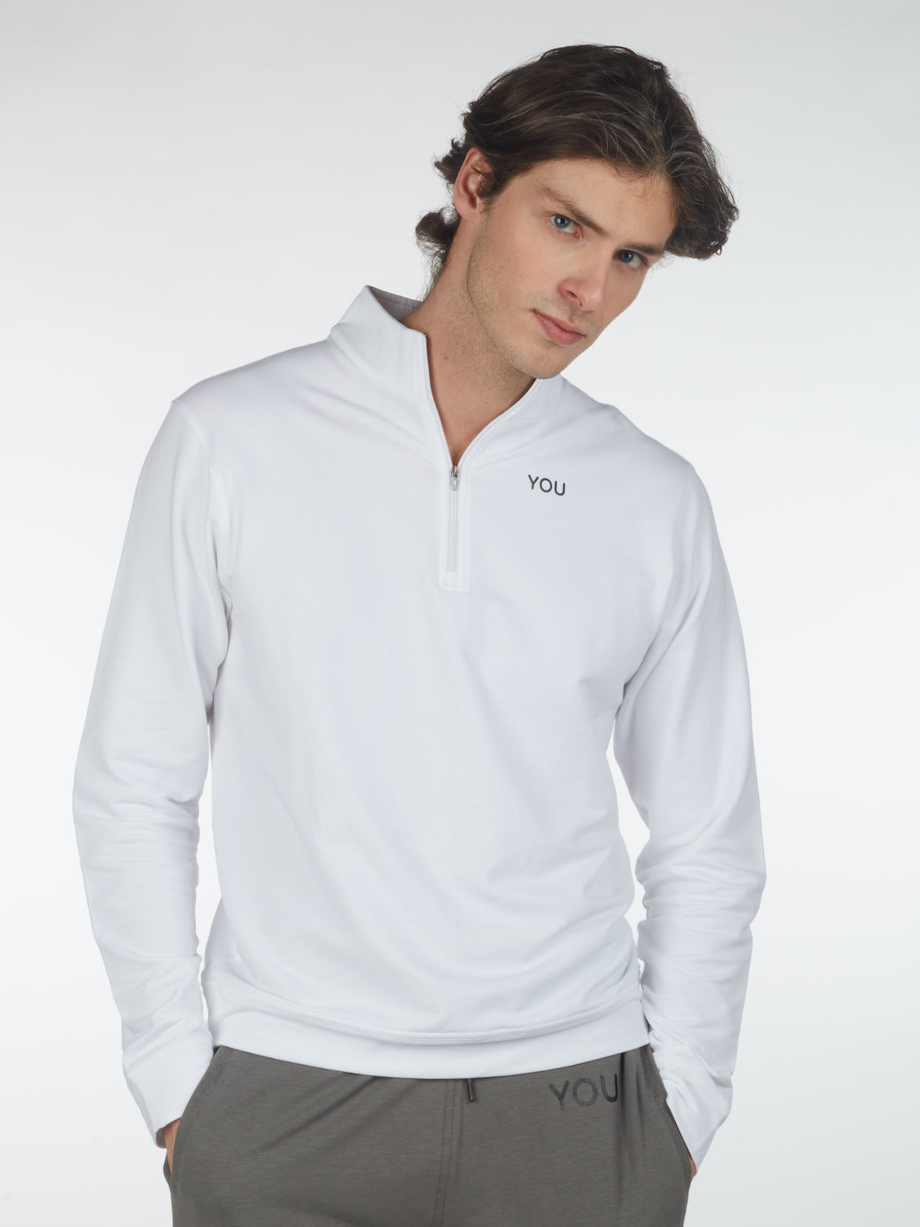 White Men's Long-sleeve