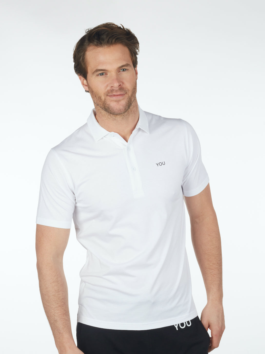 White Polo T-shirt