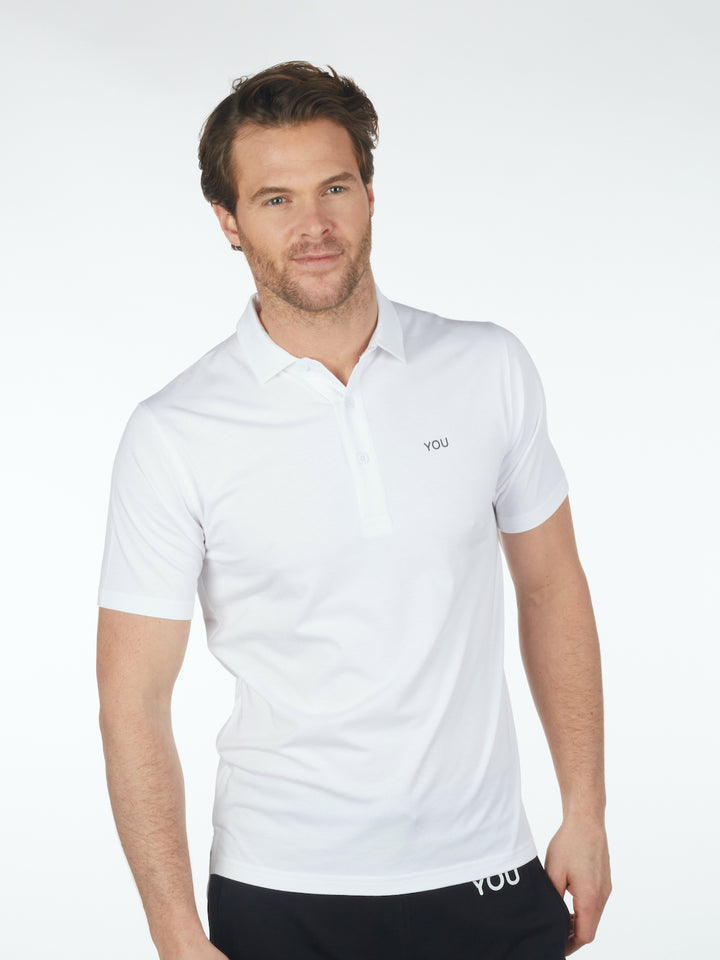White Polo T-shirt
