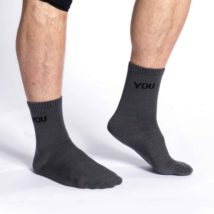 Men's Ultra-Soft Bamboo Crew Socks