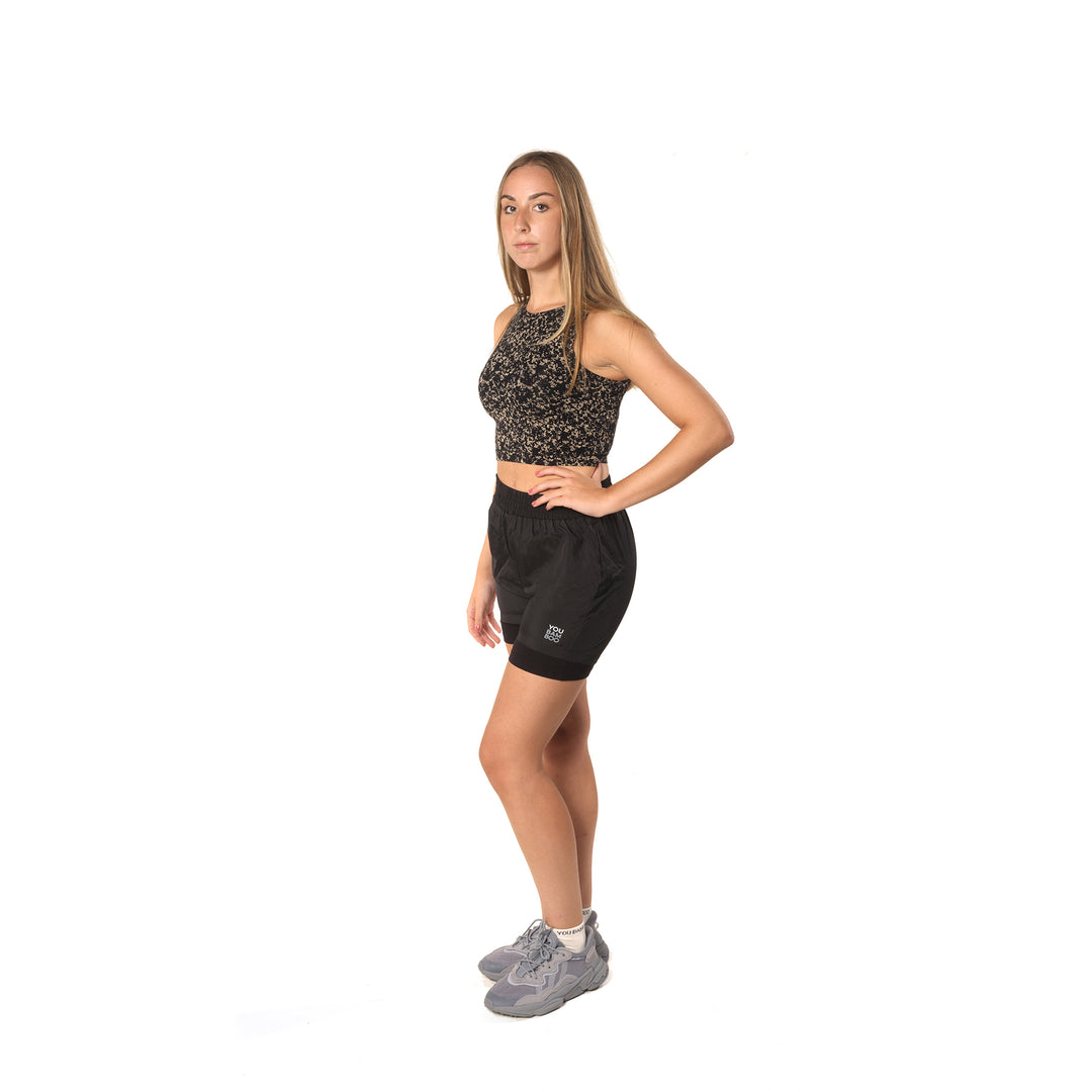Umfun Sweat Shorts for Womens Workout Yoga Active Shorts